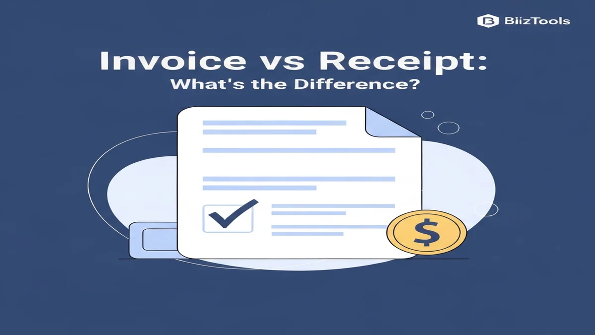 Invoice vs Receipt Difference: Essential for Business Finances