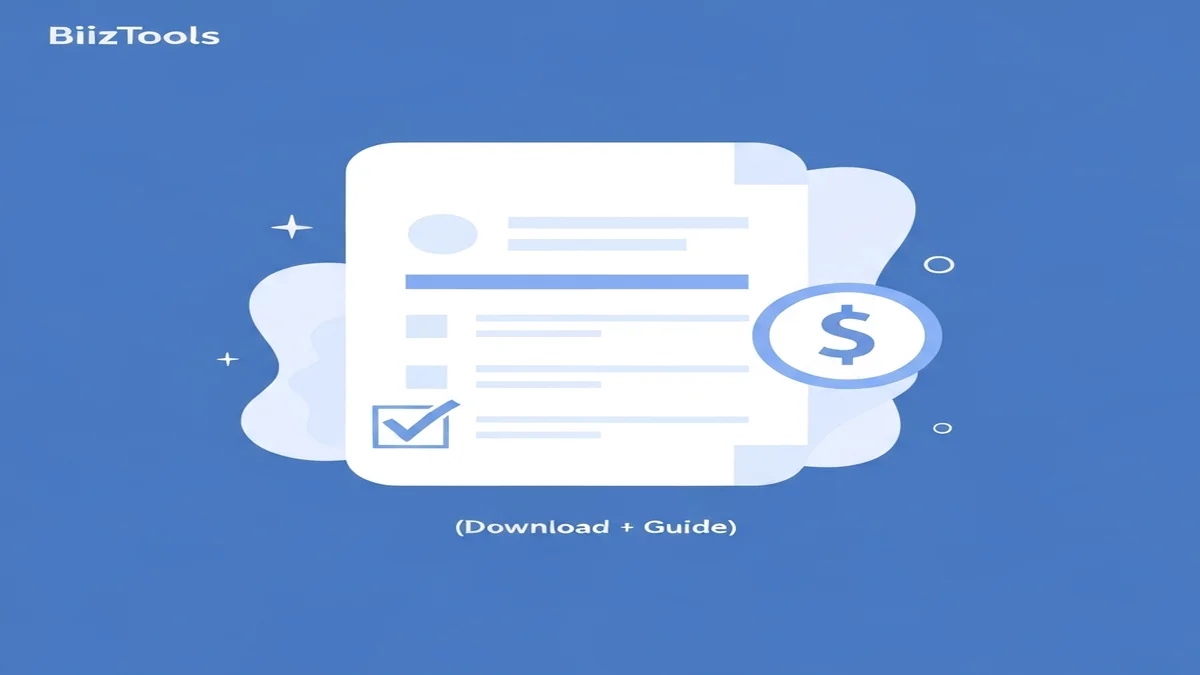 Free Invoice Template for Freelancers: Get Paid Faster & Look Pro