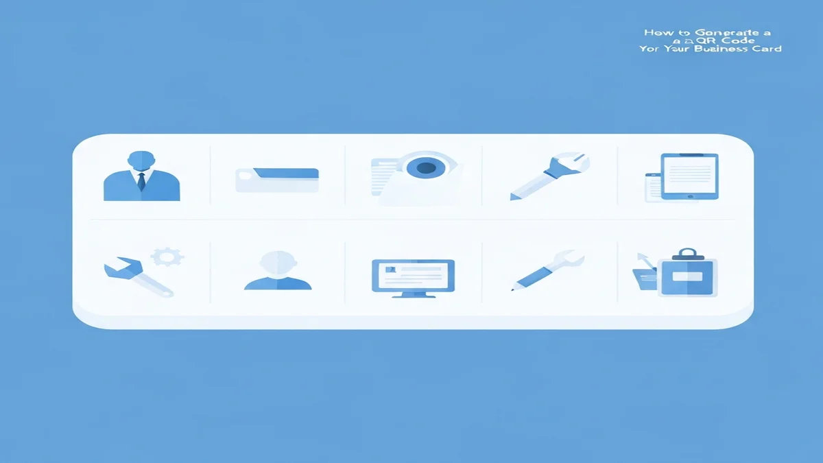 QR Code Business Card: Easy Connections & Modern Networking