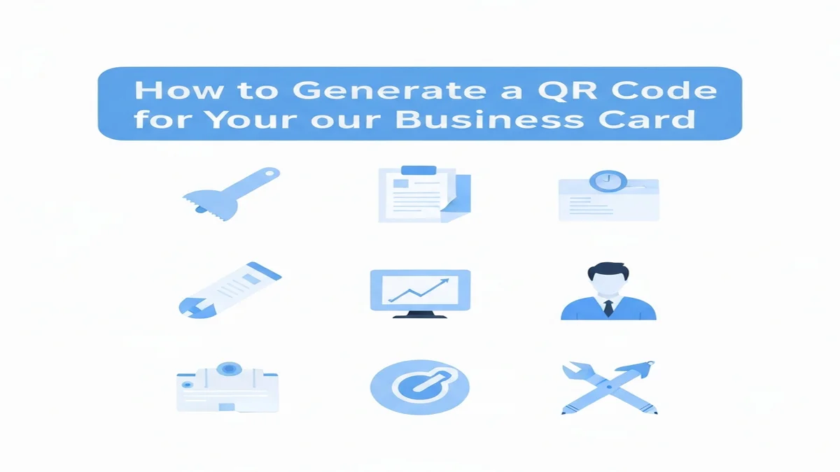 How to Generate a QR Code for Your Business Card - illustration 2