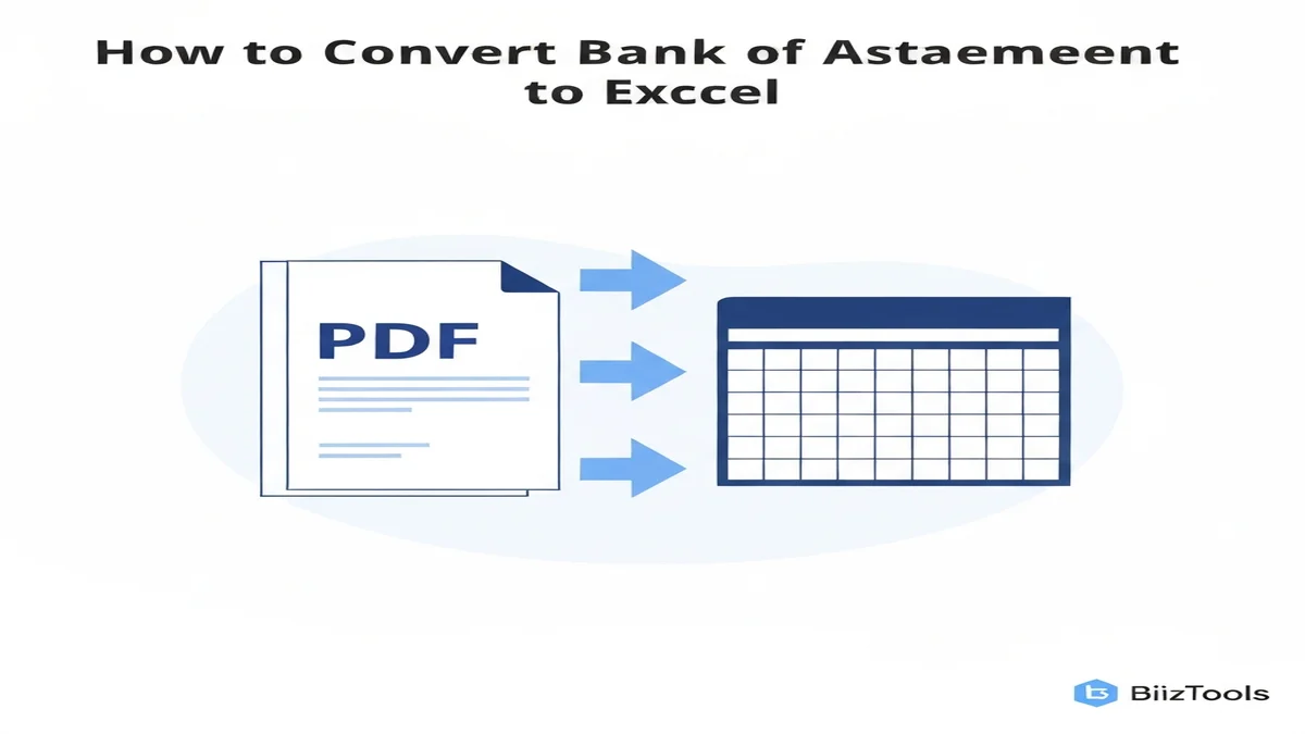 How to Convert Bank of America Statement to Excel - illustration 2